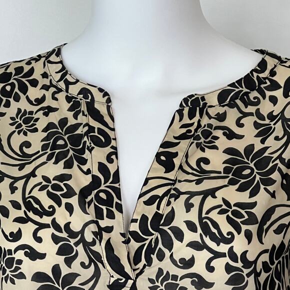 Women's Ralph Lauren Boho Flowy Cinch Waist Floral Tunic Top - Picture 7 of 11